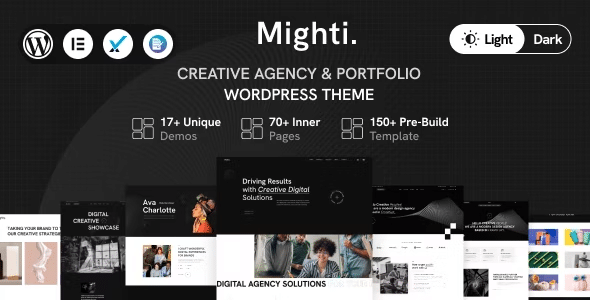 Mighti v1.0.4 - 创意机构和作品集 WordPress 主题-希音跨境出海Sheinify - 外贸独立站建站运营一站式平台