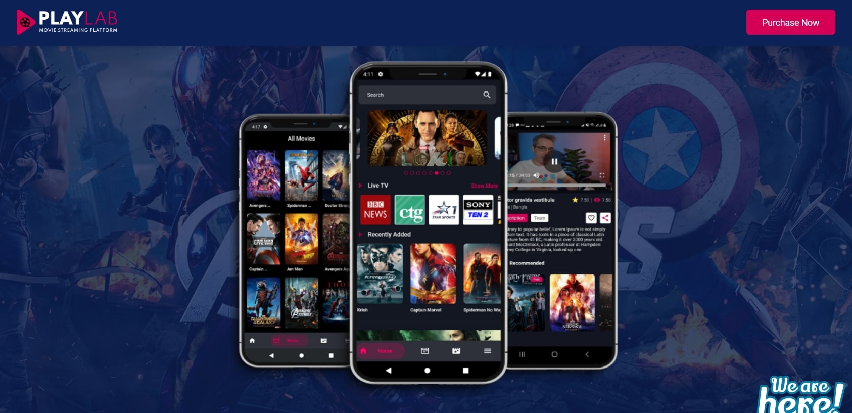  PlayLab v2.7 – 跨平台点播电影流媒体移动APP应用源码-希音跨境出海Sheinify - 外贸独立站建站运营一站式平台