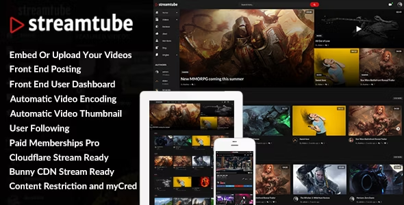 StreamTube 3.0.2 - 视频流媒体 WordPress 主题-希音跨境出海Sheinify - 外贸独立站建站运营一站式平台