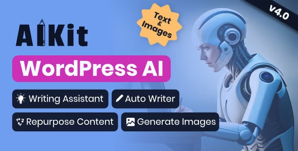 AIKit v4.15.2 - WordPress AI 自动作家、聊天机器人、写作助手和内容重用器 / OpenAI GPT-希音跨境出海Sheinify - 外贸独立站建站运营一站式平台