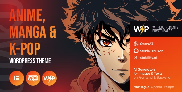 宅男 - 动漫、漫画和K-Pop WordPress主题-希音跨境出海Sheinify - 外贸独立站建站运营一站式平台