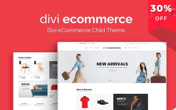 Divi Ecommerce v1.3.5 – Woocommerce Divi 子主题下载-希音跨境出海Sheinify - 外贸独立站建站运营一站式平台