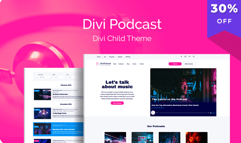Divi Podcast v1.1.8 博客子主题下载-希音跨境出海Sheinify - 外贸独立站建站运营一站式平台