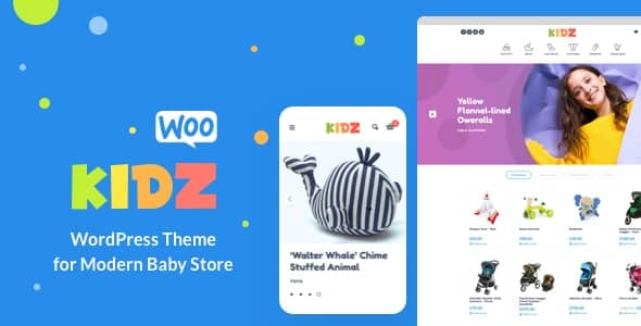 KIDZ v.5.18 – 母婴儿童商店 WooCommerce 主题下载-希音跨境出海Sheinify - 外贸独立站建站运营一站式平台